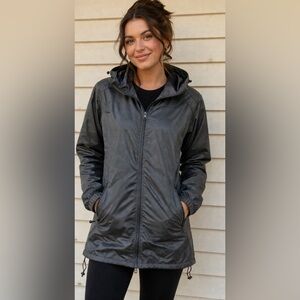 NWT Canada Weather Gear Dry Gear Performance Rain/Wind Jacket, Olive Green, Med